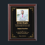Personalized Employee Appreciation & custom photo Award Plaque<br><div class="desc">A personalized award plaque is a thoughtful and unique way to recognize and celebrate achievements, milestones, or special occasions. With the ability to customize the design with photos and text, you can make it truly one-of-a-kind. Upload your favorite images, then add your message or quotes to make it extra special....</div>
