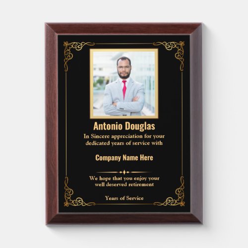 Personalized Employee Appreciation & custom photo