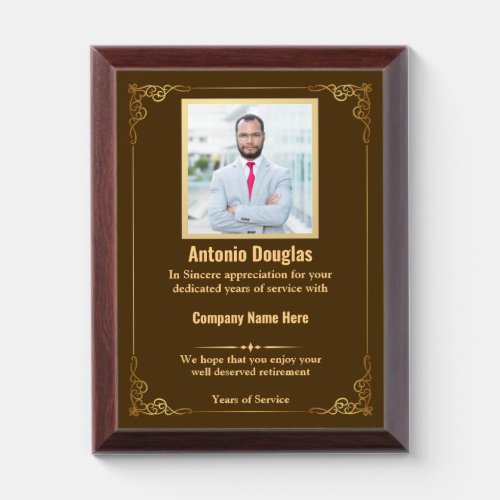 Personalized Employee Appreciation & custom photo