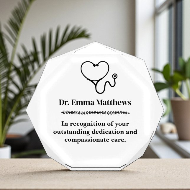Personalized Employee - For Doctor Acrylic Award (Creator Uploaded)