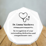 Personalized Employee - For Doctor Acrylic Award<br><div class="desc">Celebrate your outstanding doctor employees with our Personalized Employee - For Doctor Acrylic Award. This sleek and modern award can be personalized with the recipient's name,  making it a truly special and meaningful gift. Show your appreciation for their hard work and dedication with this beautiful award.</div>