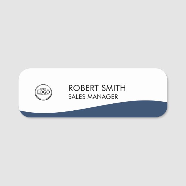 Personalized Employee Name Tag (Front)