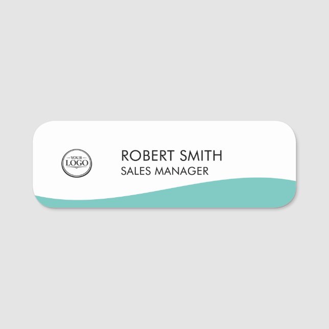 Personalized Employee Name Tag (Front)