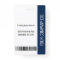 Personalized Employee Photo Certification Blue ID