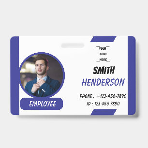 Personalized Employee Photo ID Badge