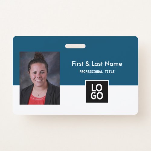 Personalized Employee Photo ID Company Custom Badge