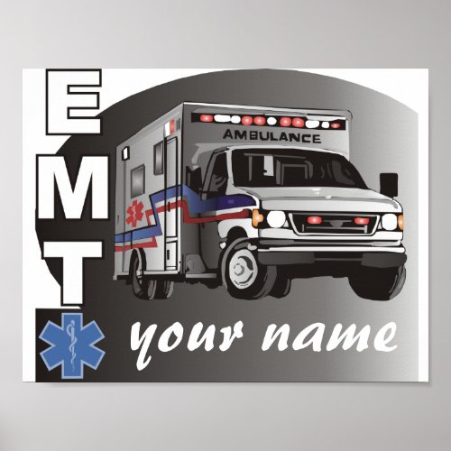 Personalized EMT Poster