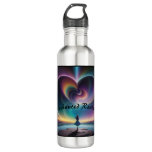 Personalized Enchanted Realms Drinking Flask  Stainless Steel Water Bottle
