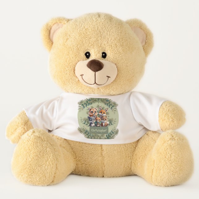 Personalized Enchanted Tails Teddy Bear (Front)