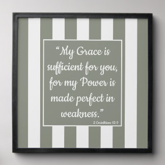 Personalized Encouraging Bible Verse Wall Art Peel And Stick Photo Tile