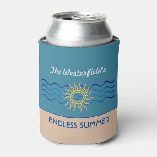 Personalized Endless Summer Can Cooler