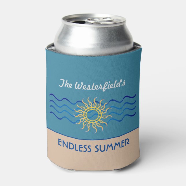 Personalized Endless Summer Can Cooler (Can Front)