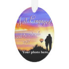 Personalized Engagement Ornament