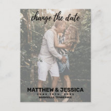 Personalized Engagement Photo Date Change