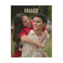Personalized Engagement Photo