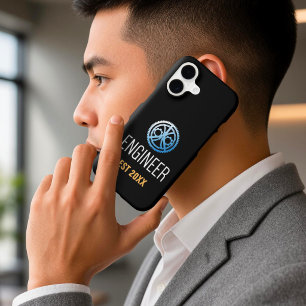 Personalized Engineer Graduate Est Date iPhone 17 Case