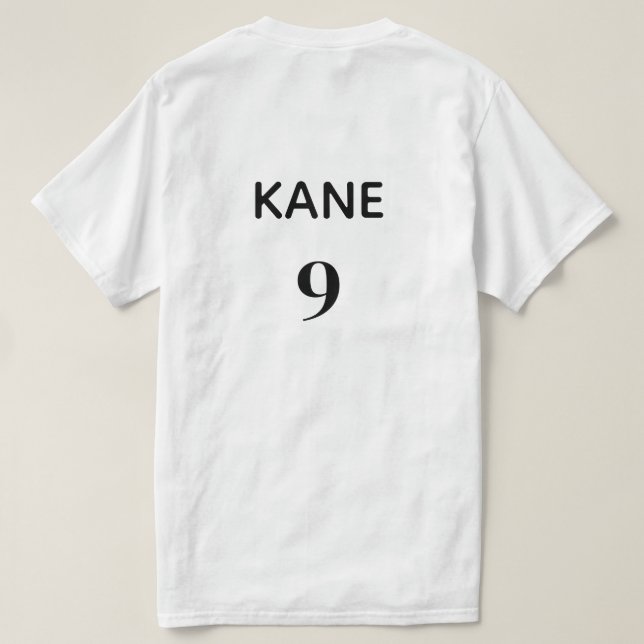 Personalized England 2026 USA Three Lions Fan  T-Shirt (Design Back)