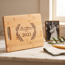 Personalized Engraved Anniversary Bamboo Gift