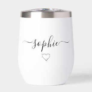 Personalized Engraved Polar Camel Wine Bridesmaid  Thermal Wine Tumbler