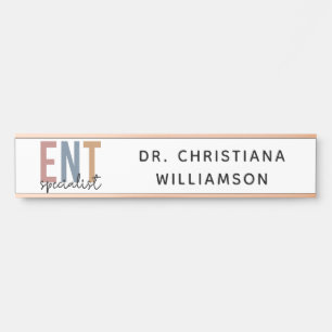 Personalized ENT Doctor ENT Specialist Door Sign