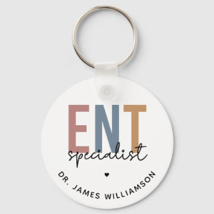 Personalized ENT Doctor ENT Specialist Keychain