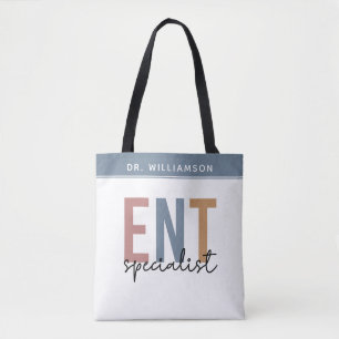 Personalized ENT Doctor ENT Specialist Tote Bag