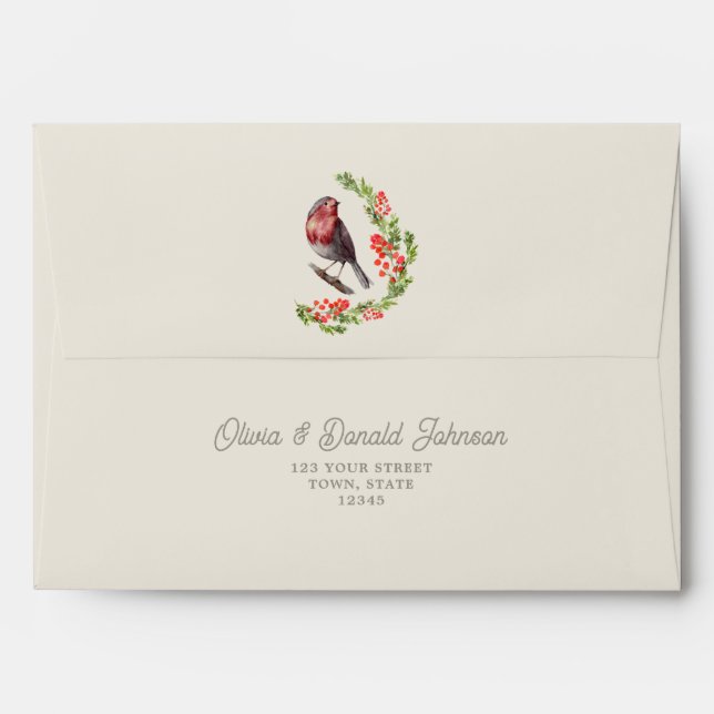 Personalized Envelope (Back (Top Flap))