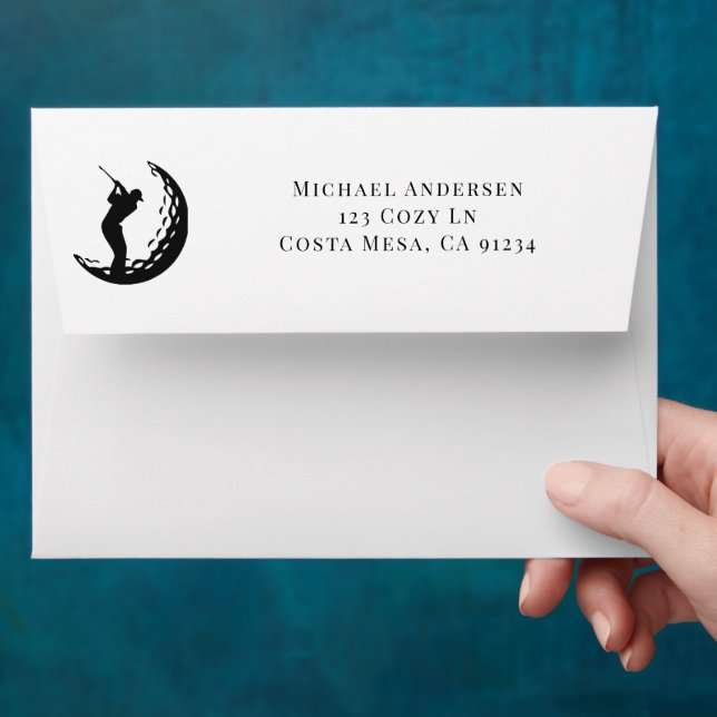 Personalized Envelope | Bachelor Golf Weekend (Hand)