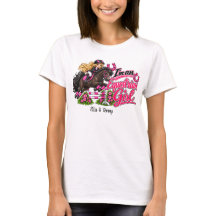 Personalized Equestrian Teens/Womens T-Shirt
