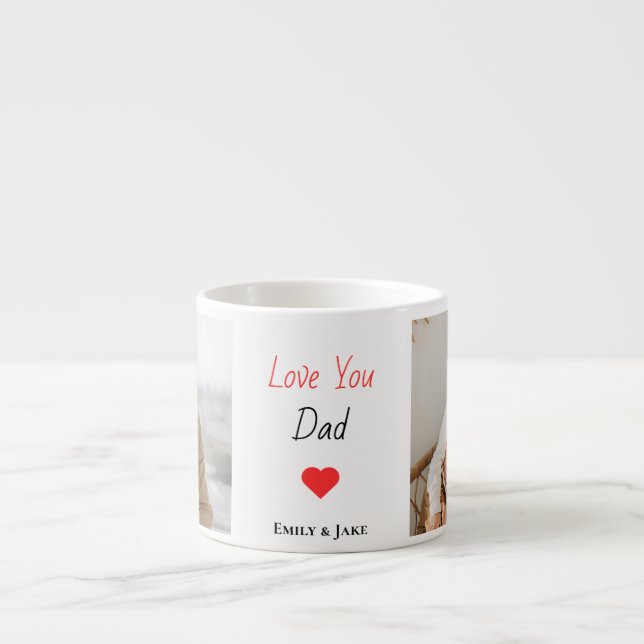Personalized Espresso Mug | Father’s Day Gift  (Front)