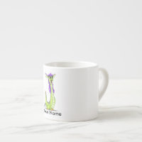 Personalized espresso mug with
