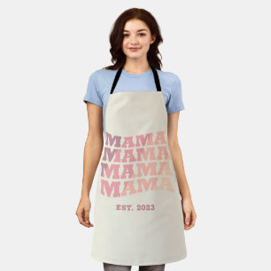 Personalized established Mama Apron
