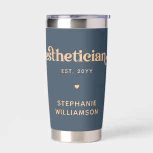 Personalized Esthetician Cosmetologist Beautician Insulated Tumbler