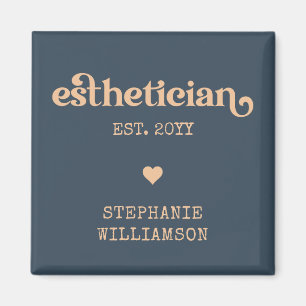 Personalized Esthetician Cosmetologist Beautician Magnet