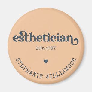 Personalized Esthetician Cosmetologist Beautician Magnet
