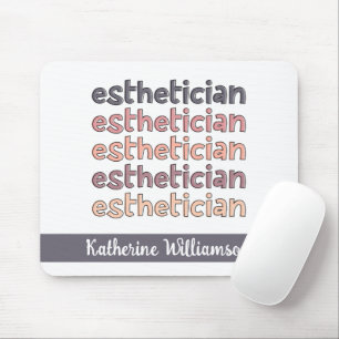 Personalized Esthetician Cosmetologist Beautician Mouse Pad