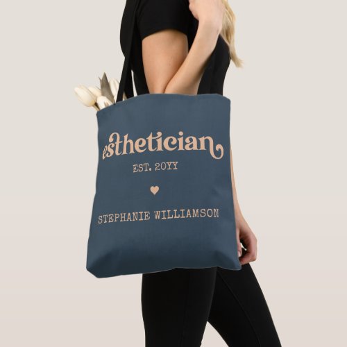 Personalized Esthetician Cosmetologist Beautician Tote Bag