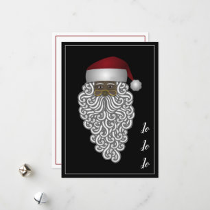 Personalized Ethinc Latino Papa Noel Christmas Holiday Card