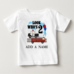 Personalized Everyday Heroes 2nd Birthday tshirt