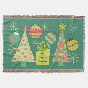 Personalized Everything Christmas Holiday Throw Throw Blanket