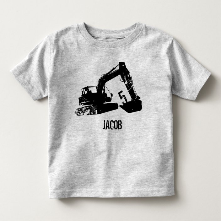 excavator t shirt design