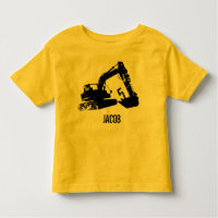 Personalized Excavator Shirt