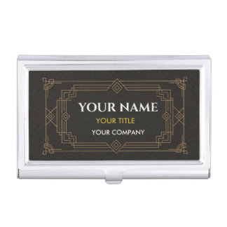Personalized Executive Business Card Holder