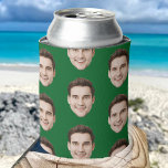 Personalized Face Birthday Favors Bachelor Party Can Cooler<br><div class="desc">If You Need Any Help Please Contact Me.</div>