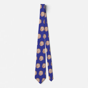 Personalized Face Custom Photo Gift For Men Neck Tie