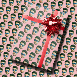 Personalized Face Head Wrapping Paper