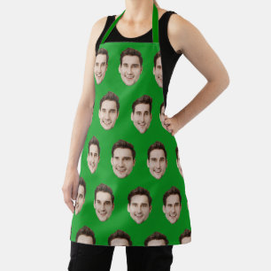 Personalized Face Kitchen Custom Picture Chef Gift Apron