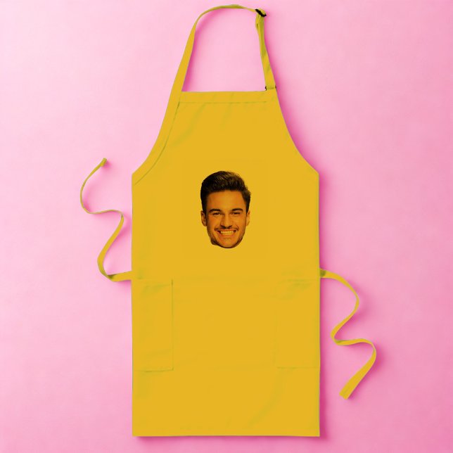 Personalized Face Long Apron (Creator Uploaded)