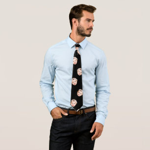 Personalized Face Necktie, Father's Day Gift Neck Tie