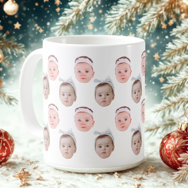 Personalized Face Photo, Custom Mug Face, Dad Mom  (Creator Uploaded)